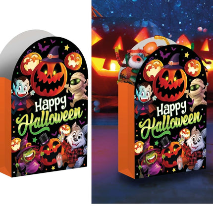 Halloween Uitdeeltasjes 35cm 6st - Partywinkel - 8434077269220