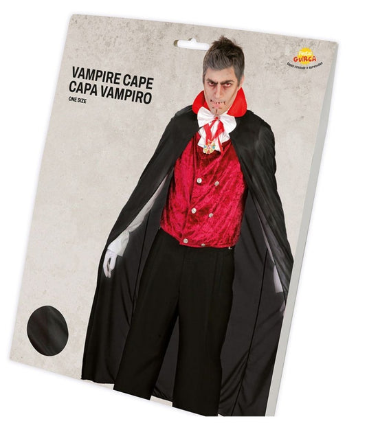 Halloween Vampier Cape 1,4m van Fiestas Guirca koop je bij Partywinkel