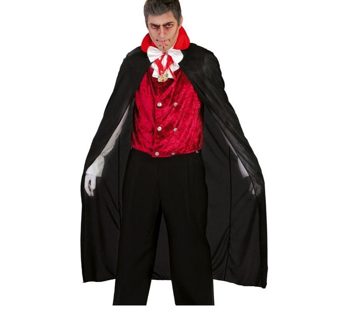 Halloween Vampier Cape 1,4m van Fiestas Guirca koop je bij Partywinkel