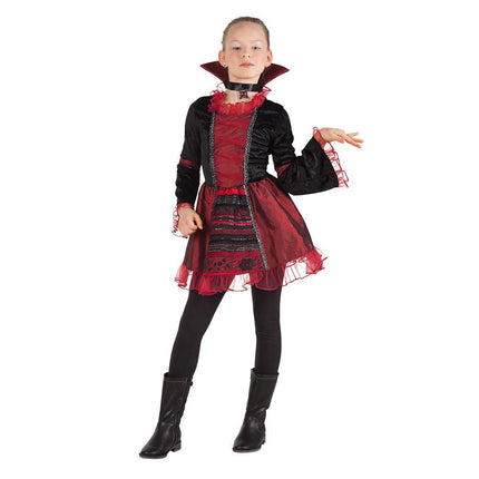 Halloween Vampier Kostuum Kind Rood van Boland koop je bij Partywinkel