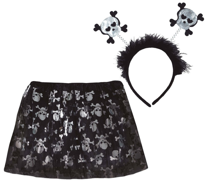 Halloween Verkleedset Meisje Piraten 2 delig - Partywinkel - 8434077190166