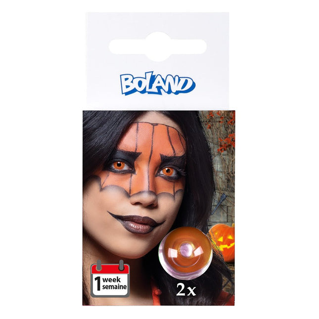 Halloween Weeklenzen Pompoen van Boland koop je bij Partywinkel