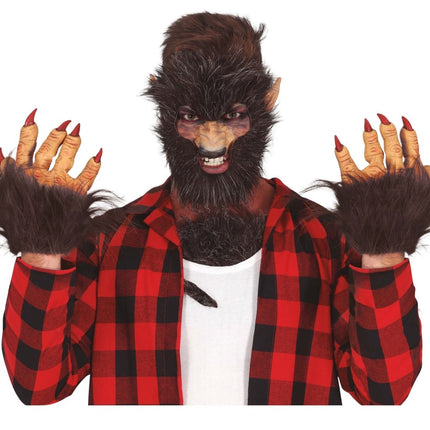 Handschoenen Weerwolf van Fiestas Guirca koop je bij Partywinkel