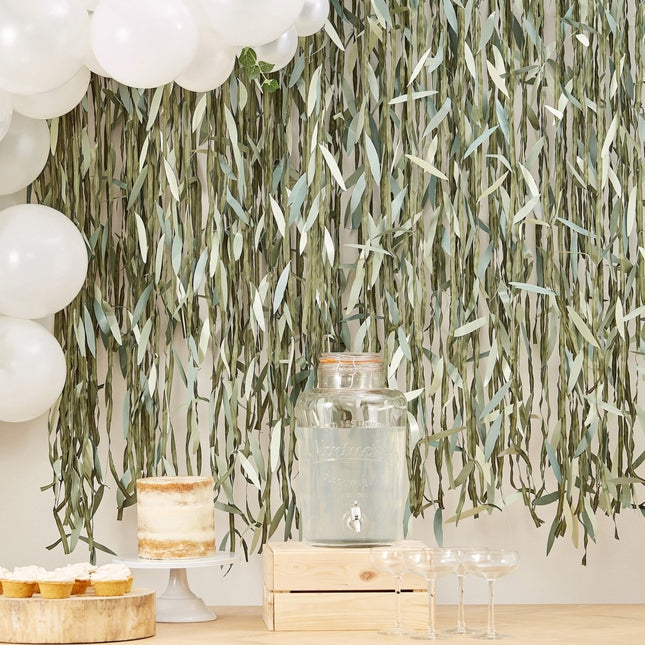Hangdecoratie Bladeren 1m van Ginger Ray koop je bij Partywinkel