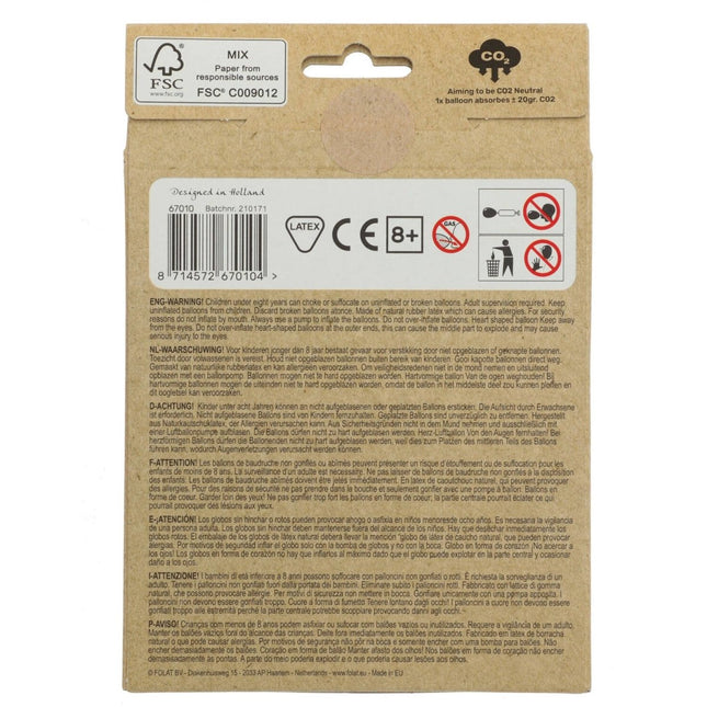 Happy Birthday Reuze Ballon Roze XL 80cm van Folat koop je bij Partywinkel