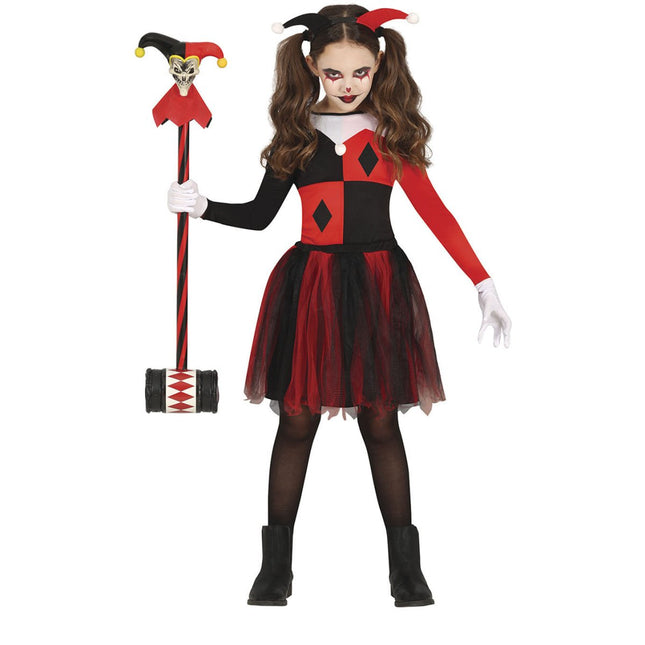 Harlekijn Halloween Kostuum Meisje van Fiestas Guirca koop je bij Partywinkel