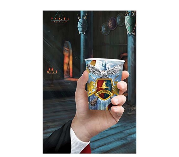 Harry Potter Bekers 240ml 6st van Fiestas Guirca koop je bij Partywinkel