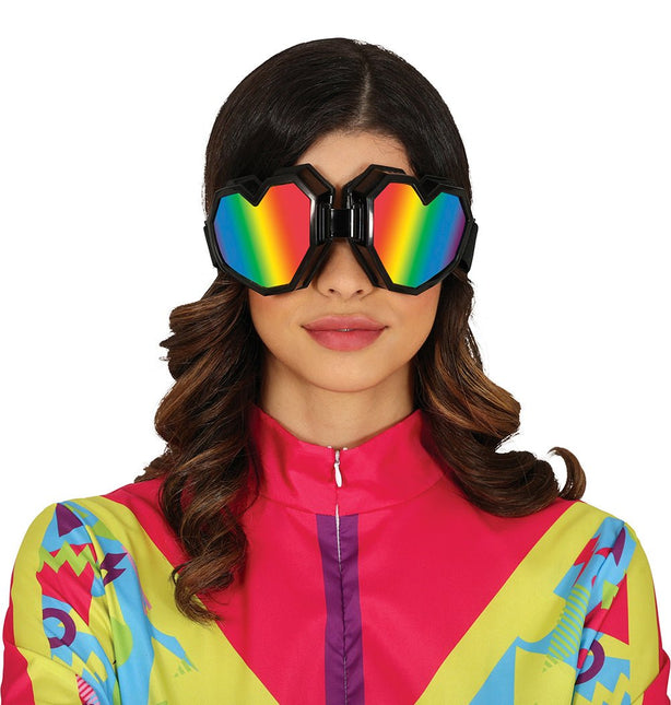 Hartjes Skibril Regenboog - Partywinkel - 8434077272077