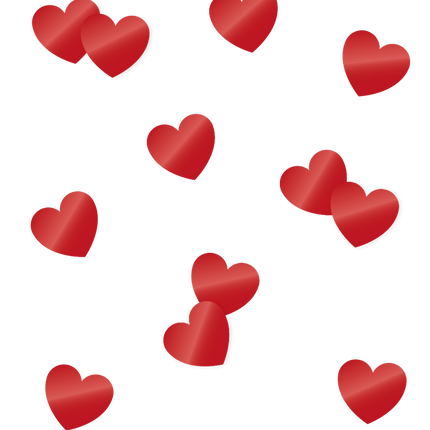 Hartjes Tafelconfetti Rood 14gr van Paper Dreams koop je bij Partywinkel