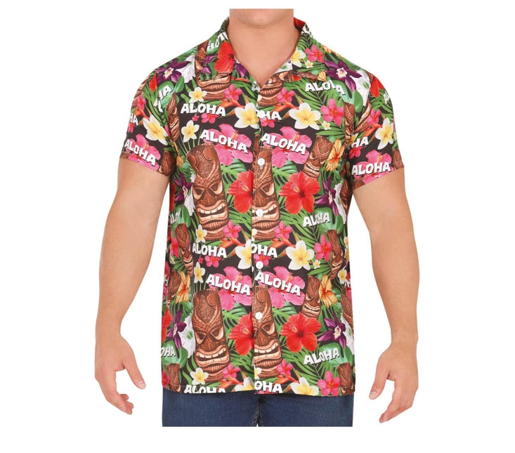Hawaii Blouse Heren Aloha van Fiestas Guirca koop je bij Partywinkel
