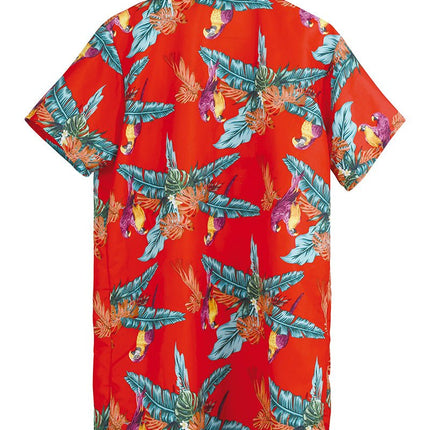Hawaii Blouse Papegaaien van Fiestas Guirca koop je bij Partywinkel