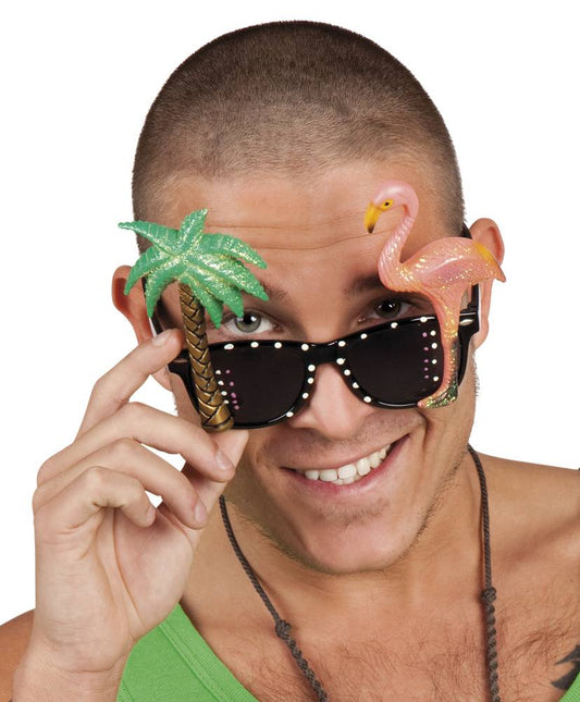Hawaii Bril Flamingo - Partywinkel - 5020570287200