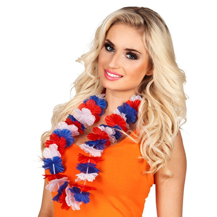 Hawaii Krans Nederland 56cm van Boland koop je bij Partywinkel