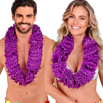 Hawaii Krans Paars van Widmann koop je bij Partywinkel