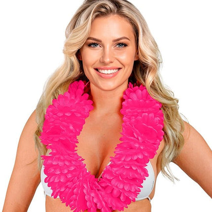 Hawaii Krans Roze van Widmann koop je bij Partywinkel