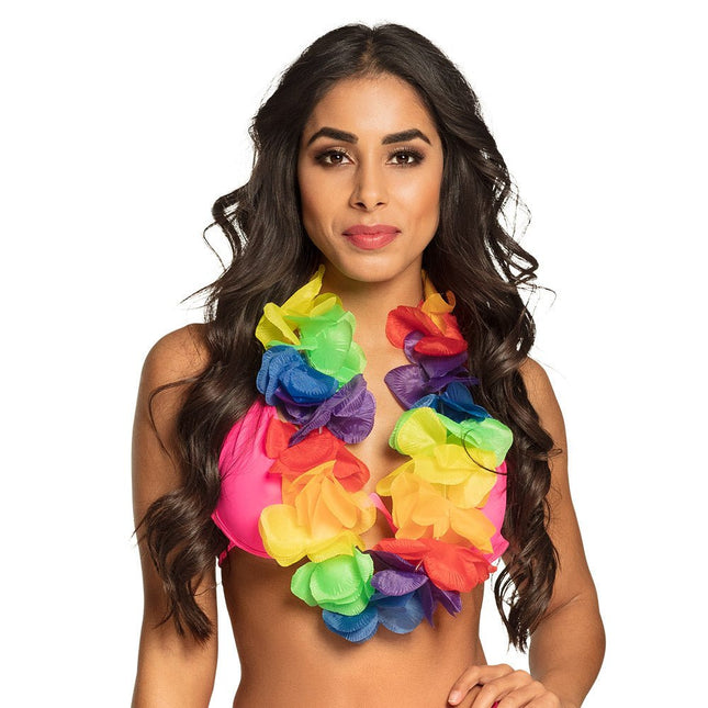 Hawaii Krans XL van Boland koop je bij Partywinkel