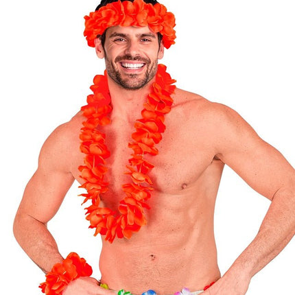 Hawaii Set Rood van Widmann koop je bij Partywinkel