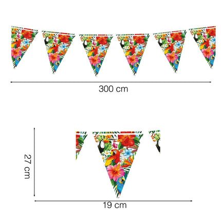 Hawaii Slinger Papier 3m van Fiestas Guirca koop je bij Partywinkel