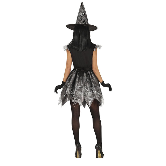 Heks Halloween Kostuum Dames Zilver van Fiestas Guirca koop je bij Partywinkel