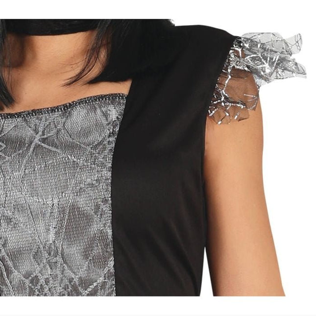 Heks Halloween Kostuum Dames Zilver van Fiestas Guirca koop je bij Partywinkel