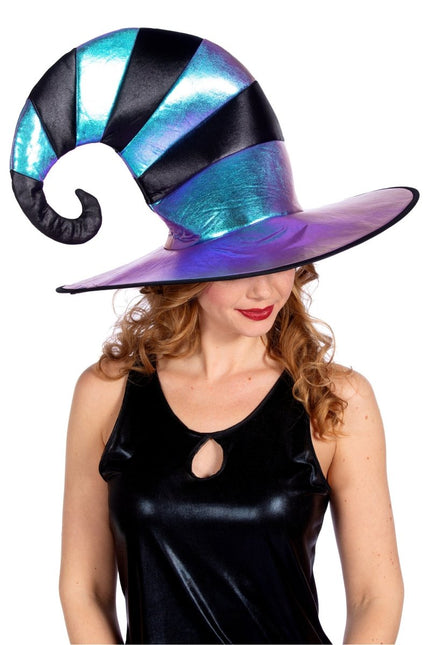 Heksenhoed gestreept - Partywinkel - 8720059069835