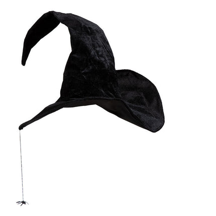 Heksenhoed XXL met spin - Partywinkel - 8714438282397