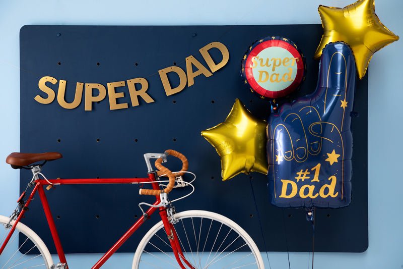 Helium Ballon 1 Dad Leeg 86,5cm van Partydeco koop je bij Partywinkel