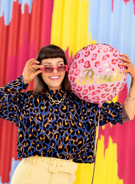 Helium Ballon Bride Leeg 45cm van Partydeco koop je bij Partywinkel