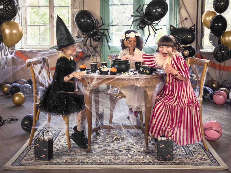 Helium Ballon Kat Zwart Leeg 48cm van Partydeco koop je bij Partywinkel