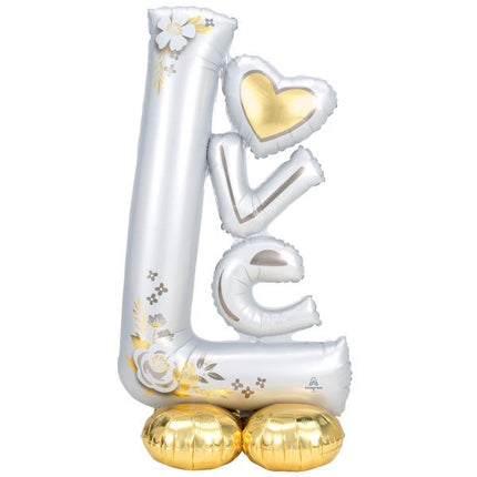 Helium Ballon Love Standaard Leeg 1,27m van Anagram koop je bij Partywinkel