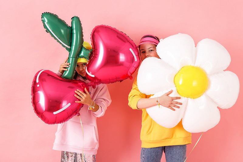 Helium Ballon Madeliefje Leeg 1,03m van Partydeco koop je bij Partywinkel