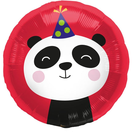 Helium Ballon Panda Leeg 45cm van Folat koop je bij Partywinkel