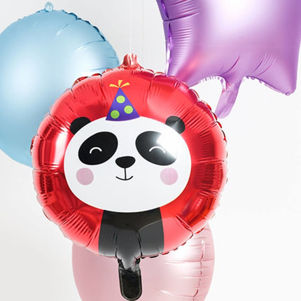 Helium Ballon Panda Leeg 45cm van Folat koop je bij Partywinkel