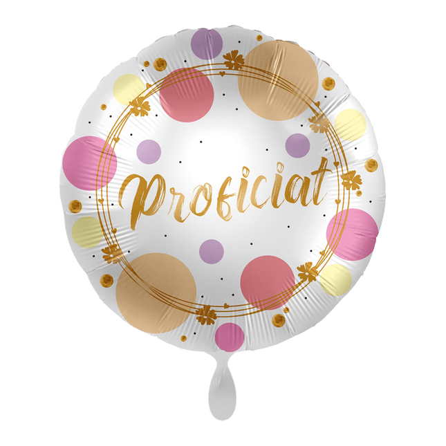 Helium Ballon Proficiat van Premioloon koop je bij Partywinkel