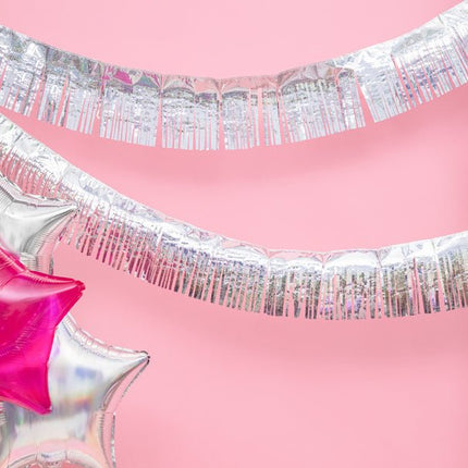 Helium Ballon Ster Parelmoer 48cm leeg van Partydeco koop je bij Partywinkel