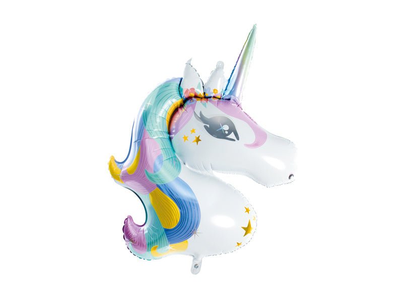 Helium Ballon Unicorn Leeg 90cm van Partydeco koop je bij Partywinkel