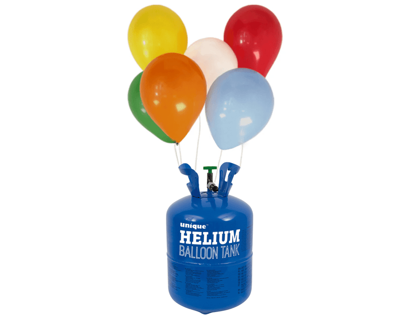 Helium Tank met 50 Ballonnen en Lint van Partywinkel koop je bij Partywinkel
