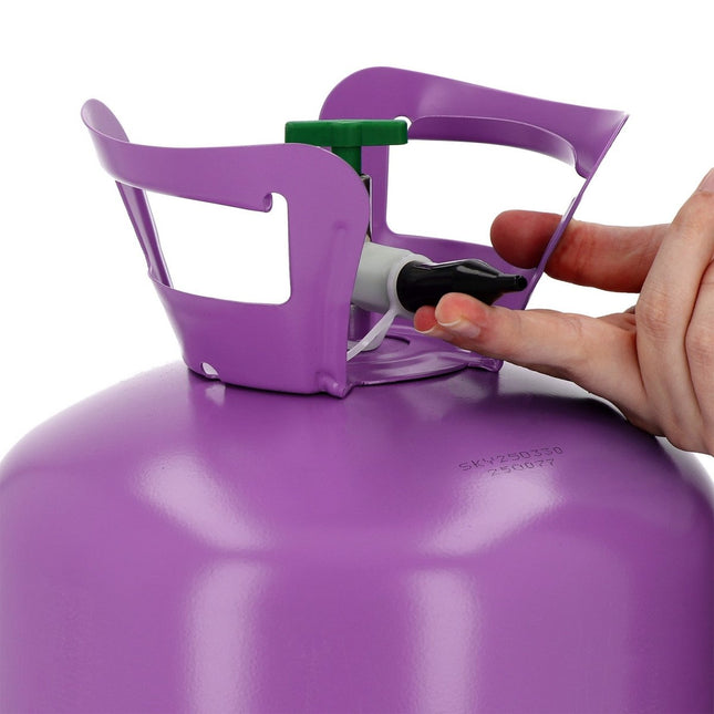 Helium Tank met 50 Ballonnen en Lint van Partywinkel koop je bij Partywinkel