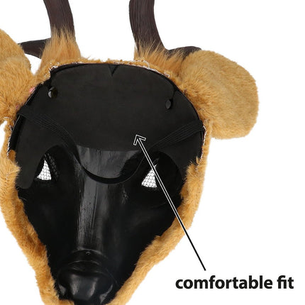 Hert Masker Bruin van Boland koop je bij Partywinkel