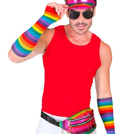 Heuptas regenboog holografisch van Widmann koop je bij Partywinkel