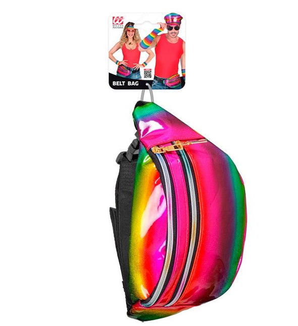 Heuptas regenboog holografisch van Widmann koop je bij Partywinkel