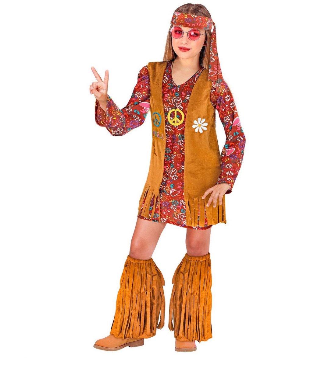 Disfraz Hippie 60S Niña – Partywinkel
