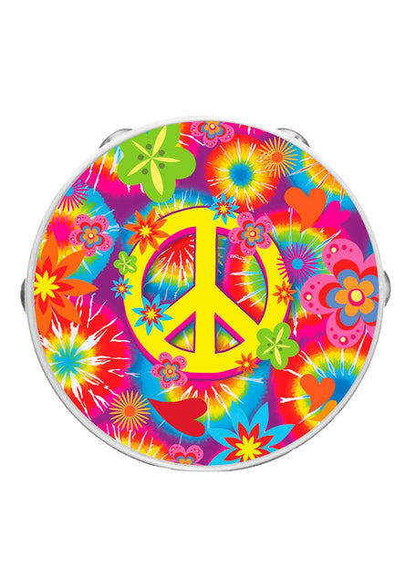 Hippie 60S Tamboerijn 17cm - Partywinkel - 8434077620137