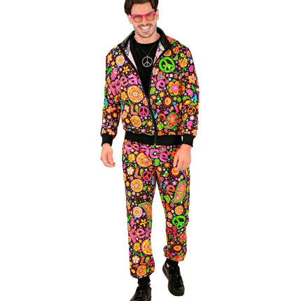 Hippie 60S Trainingspak Fout - Partywinkel - 8003558450817