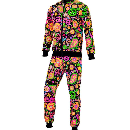 Hippie 60S Trainingspak Fout - Partywinkel - 8003558450817