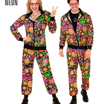 Hippie 60S Trainingspak Fout - Partywinkel - 8003558450817