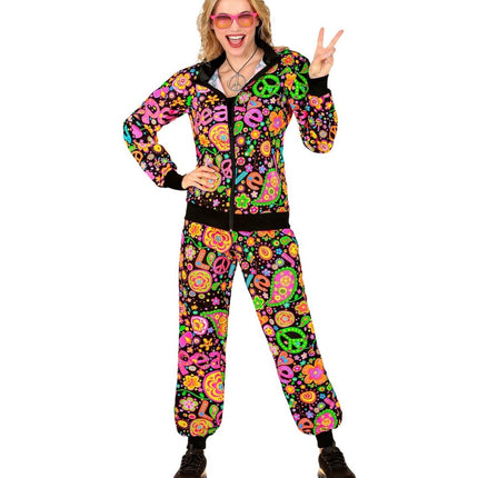 Hippie 60S Trainingspak Fout - Partywinkel - 8003558450817