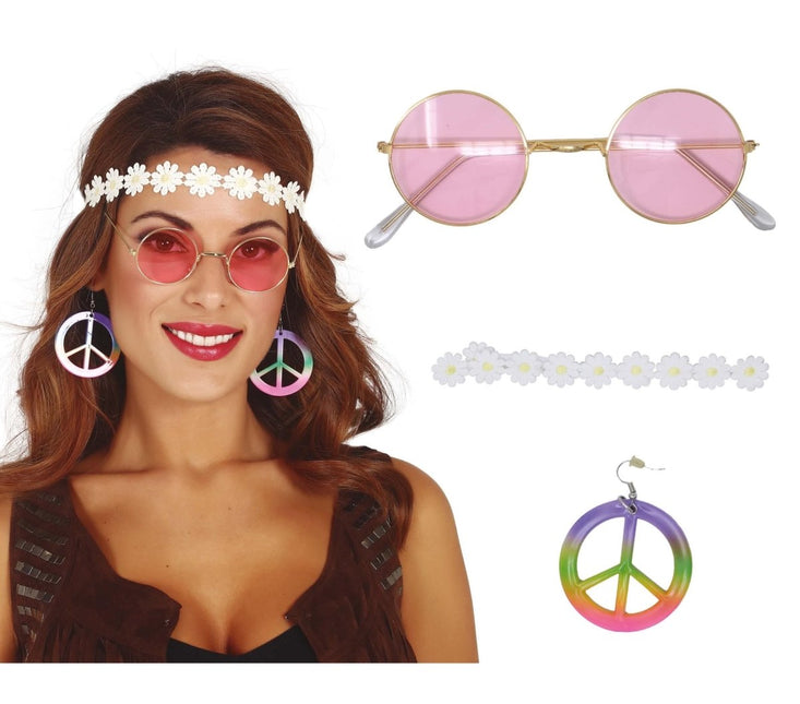 Hippie Set Bloem 3 delig van Fiestas Guirca koop je bij Partywinkel