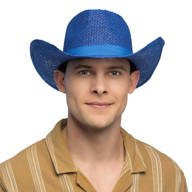 Hoed Sunny blauw van Boland koop je bij Partywinkel