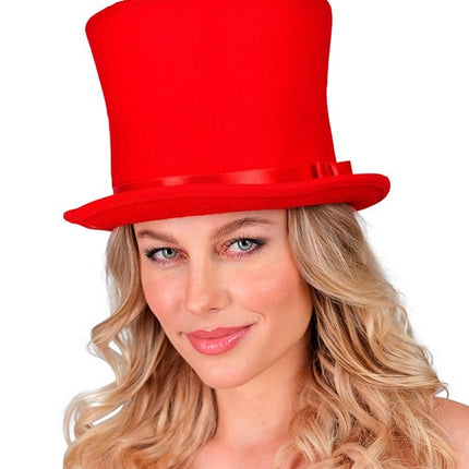 Hoge Hoed Rood van Widmann koop je bij Partywinkel